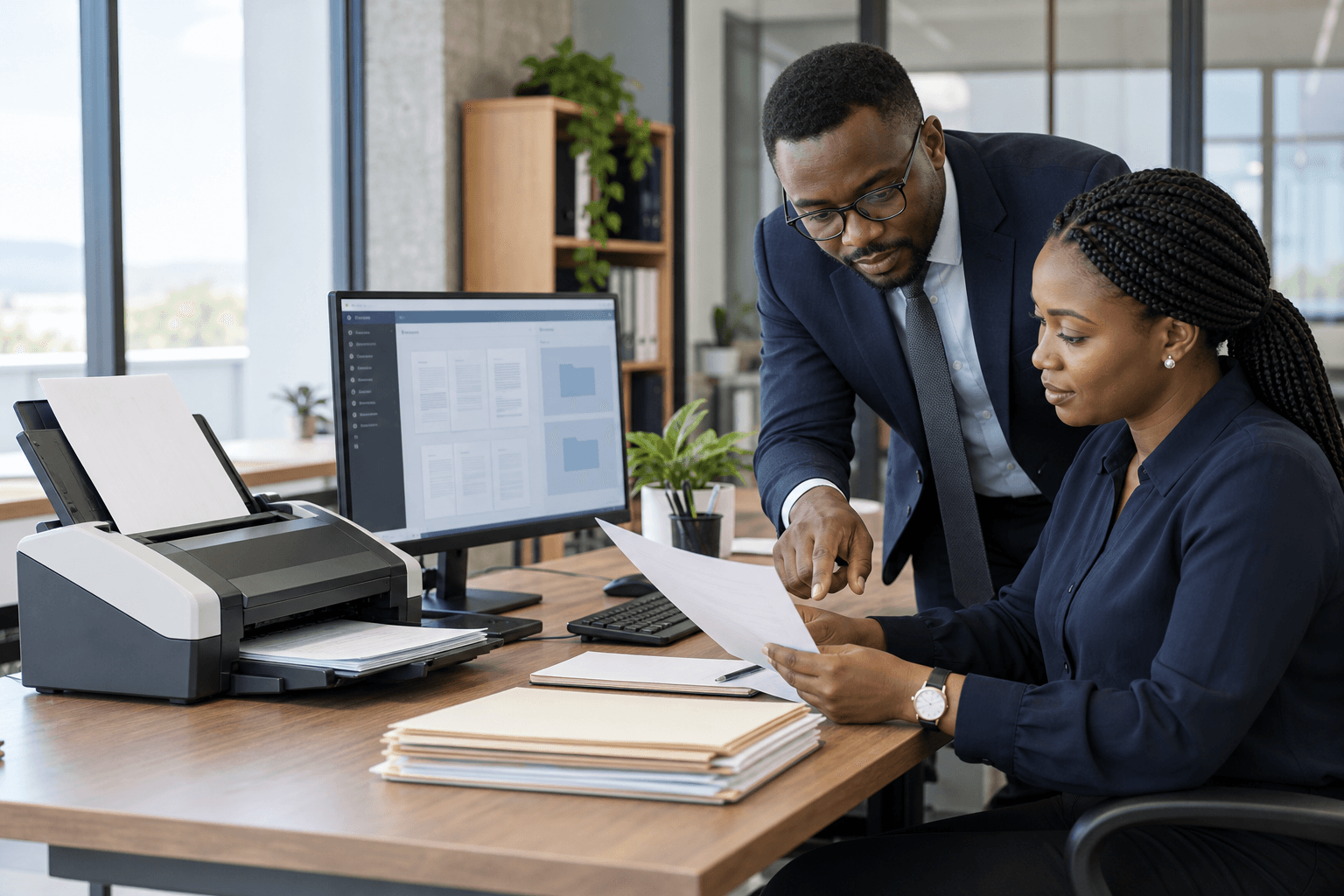 Records and compliance professionals working with digitized business documents